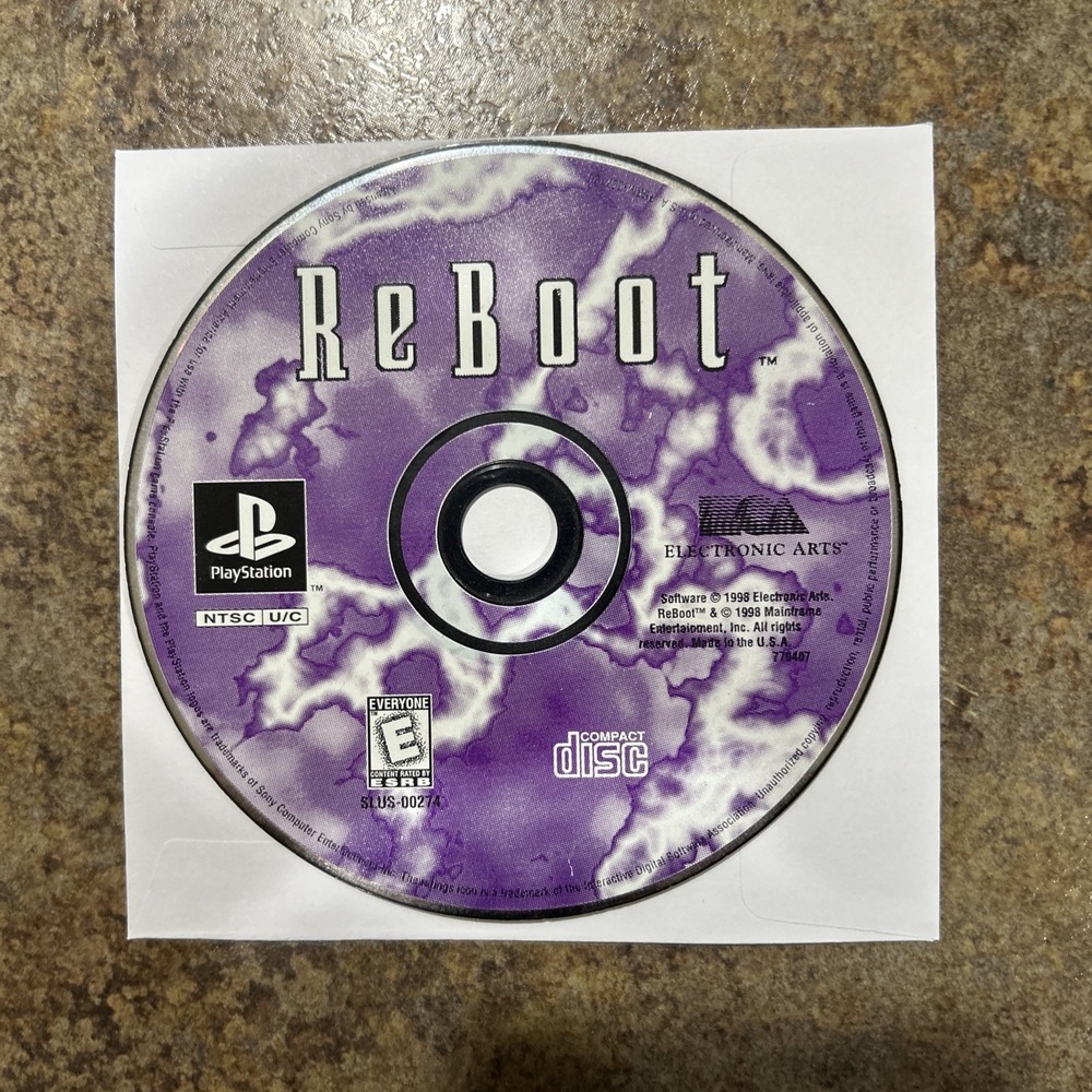 ReBoot (Sony PlayStation 1 PS1) Disc Only Resurfaced